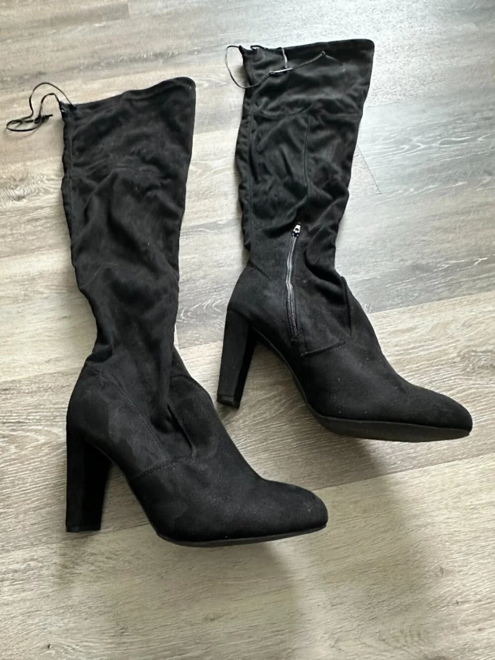 Fashion Nova black faux